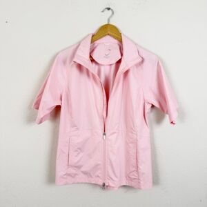 Zero Restriction Kelly Pink Wind Jacket Size Medium